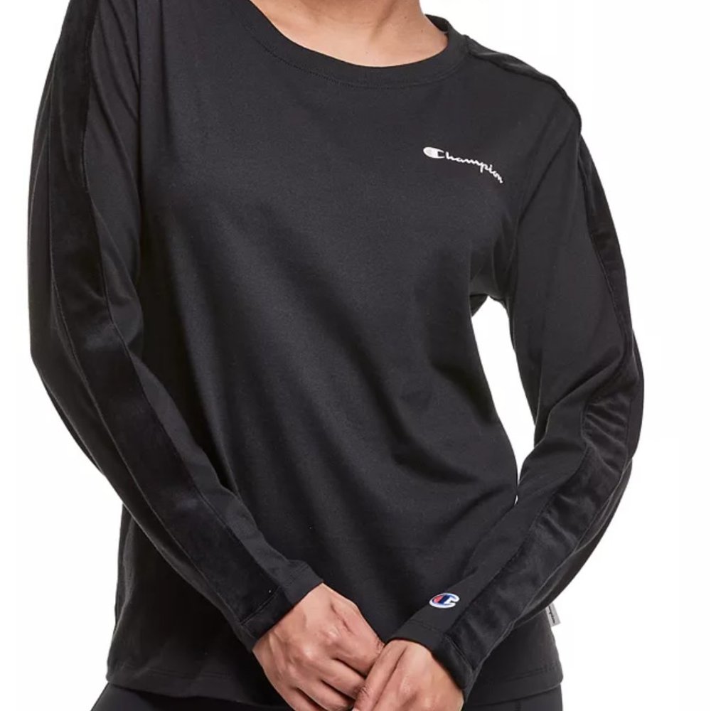 Champion Black Velvet Sleeve